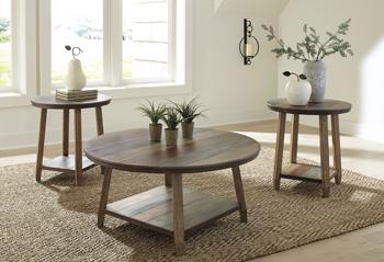 Raebecki Table (Set of 3) - Zara Furniture (Kissimmee,FL)