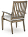 Rainier Ranch Outdoor Arm Chair with Cushion (Set of 2) - Zara Furniture (Kissimmee,FL)