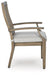 Rainier Ranch Outdoor Arm Chair with Cushion (Set of 2) - Zara Furniture (Kissimmee,FL)