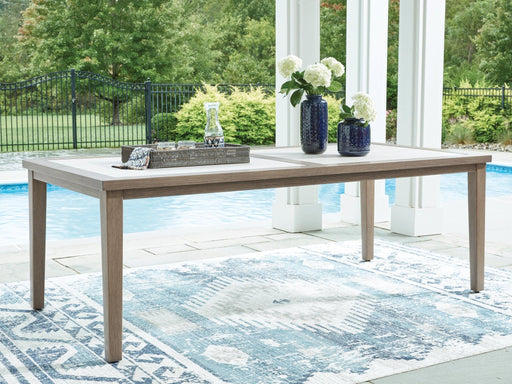 Rainier Ranch Outdoor Dining Table - Zara Furniture (Kissimmee,FL)