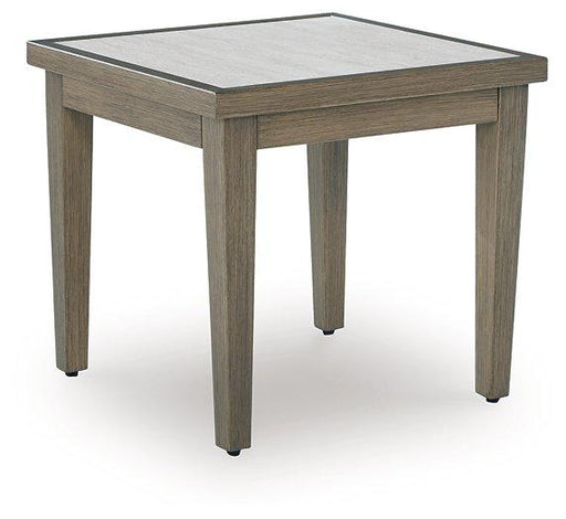Rainier Ranch Outdoor End Table - Zara Furniture (Kissimmee,FL)