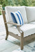 Rainier Ranch Outdoor Loveseat with Cushion - Zara Furniture (Kissimmee,FL)