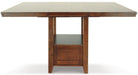 Ralene Counter Height Dining Extension Table - Zara Furniture (Kissimmee,FL)