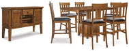 Ralene Counter Height Dining Set - Zara Furniture (Kissimmee,FL)