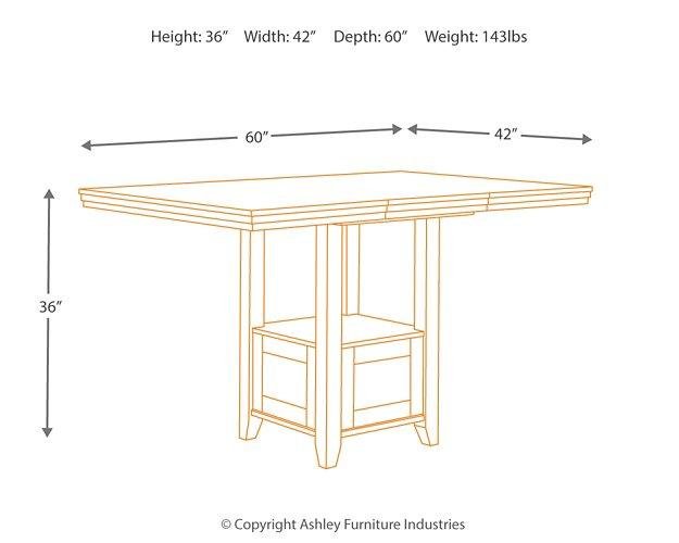 Ralene Counter Height Dining Set - Zara Furniture (Kissimmee,FL)