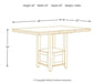Ralene Counter Height Dining Set - Zara Furniture (Kissimmee,FL)