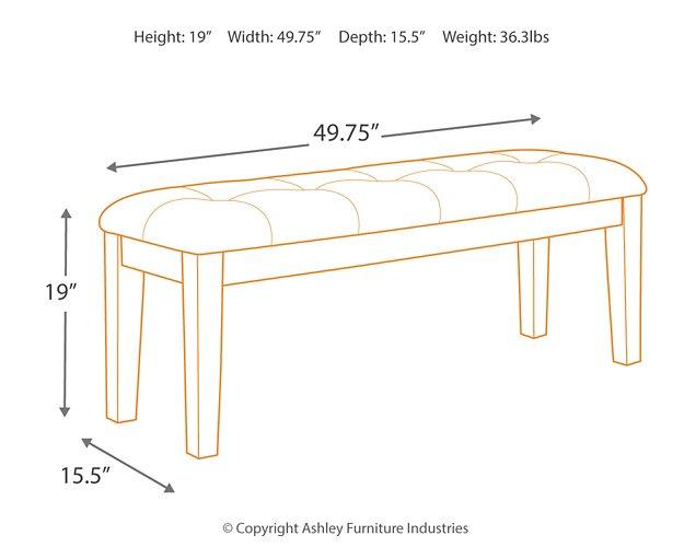 Ralene Dining Bench - Zara Furniture (Kissimmee,FL)