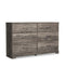 Ralinksi Dresser and Mirror - Zara Furniture (Kissimmee,FL)