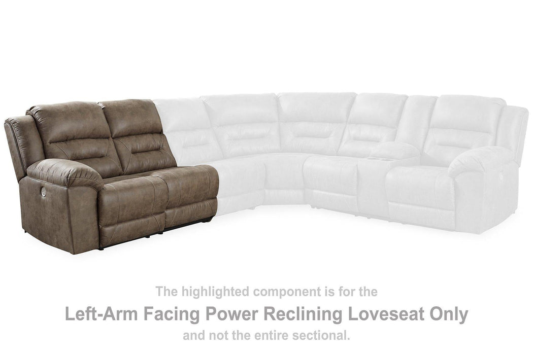 Ravenel Power Reclining Sectional - Zara Furniture (Kissimmee,FL)