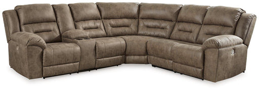 Ravenel Power Reclining Sectional - Zara Furniture (Kissimmee,FL)