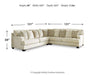Rawcliffe Sectional - Zara Furniture (Kissimmee,FL)