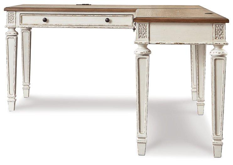 Realyn 2 - Piece Home Office Desk - Zara Furniture (Kissimmee,FL)