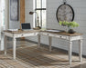 Realyn 2 - Piece Home Office Desk - Zara Furniture (Kissimmee,FL)