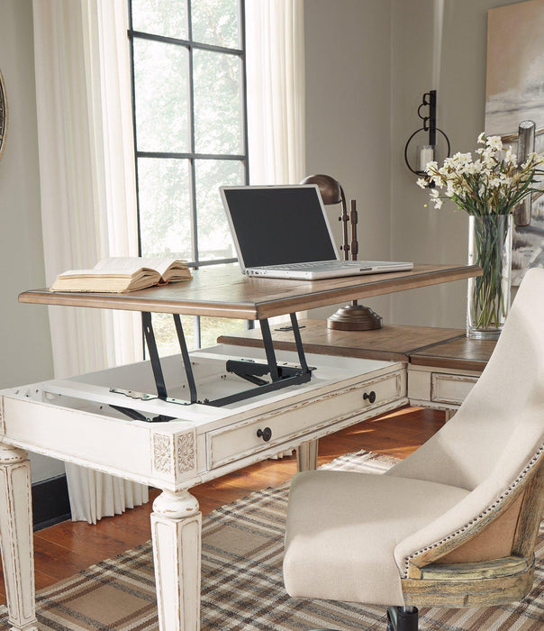 Realyn 2 - Piece Home Office Lift Top Desk - Zara Furniture (Kissimmee,FL)