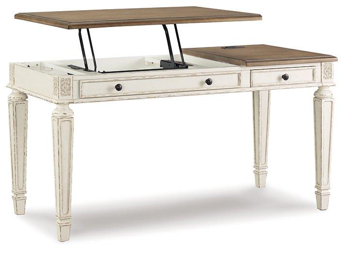 Realyn 2 - Piece Home Office Lift Top Desk - Zara Furniture (Kissimmee,FL)