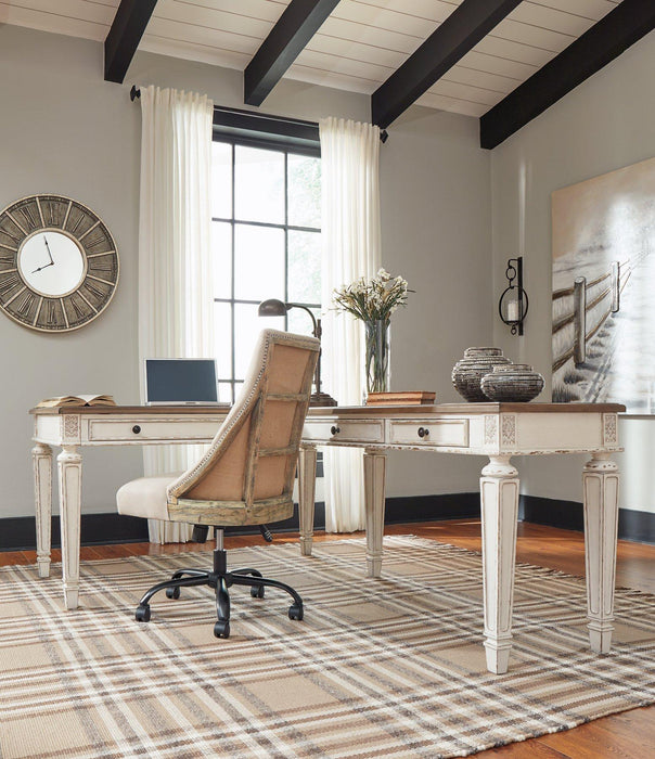 Realyn 2 - Piece Home Office Lift Top Desk - Zara Furniture (Kissimmee,FL)