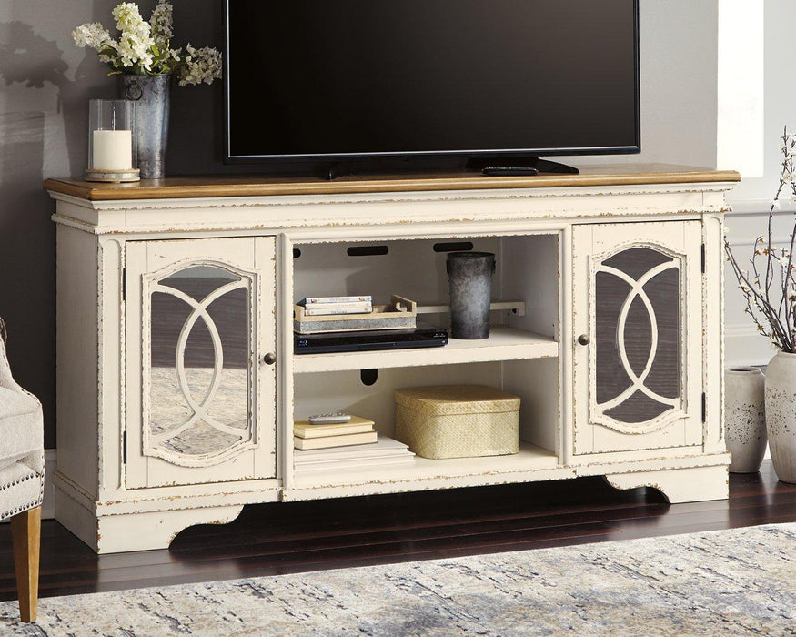 Realyn 74" TV Stand - Zara Furniture (Kissimmee,FL)