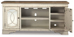 Realyn 74" TV Stand with Electric Fireplace - Zara Furniture (Kissimmee,FL)