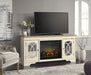 Realyn 74" TV Stand with Electric Fireplace - Zara Furniture (Kissimmee,FL)