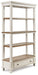 Realyn 75" Bookcase - Zara Furniture (Kissimmee,FL)