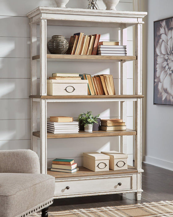 Realyn 75" Bookcase - Zara Furniture (Kissimmee,FL)