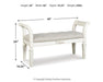 Realyn Accent Bench - Zara Furniture (Kissimmee,FL)