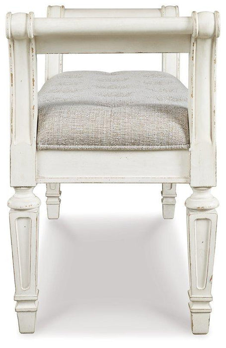 Realyn Accent Bench - Zara Furniture (Kissimmee,FL)