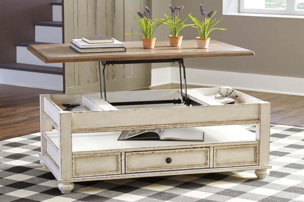 Realyn Coffee Table with Lift Top - Zara Furniture (Kissimmee,FL)
