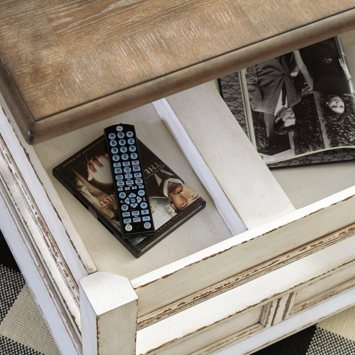 Realyn Coffee Table with Lift Top - Zara Furniture (Kissimmee,FL)