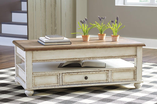 Realyn Coffee Table with Lift Top - Zara Furniture (Kissimmee,FL)