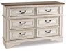 Realyn Dresser and Mirror - Zara Furniture (Kissimmee,FL)