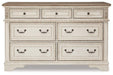 Realyn Dresser and Mirror - Zara Furniture (Kissimmee,FL)