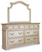 Realyn Dresser and Mirror - Zara Furniture (Kissimmee,FL)