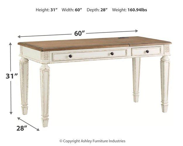 Realyn Home Office Lift Top Desk - Zara Furniture (Kissimmee,FL)