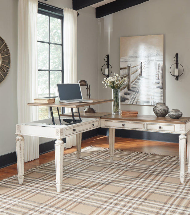 Realyn Home Office Lift Top Desk - Zara Furniture (Kissimmee,FL)