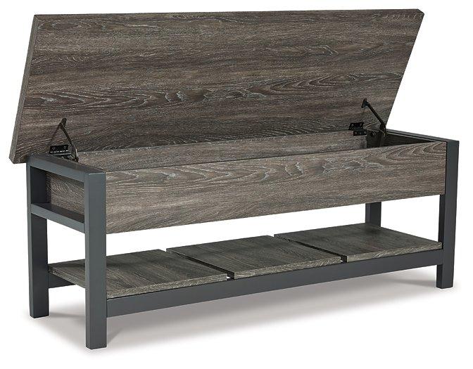 Rhyson Storage Bench - Zara Furniture (Kissimmee,FL)