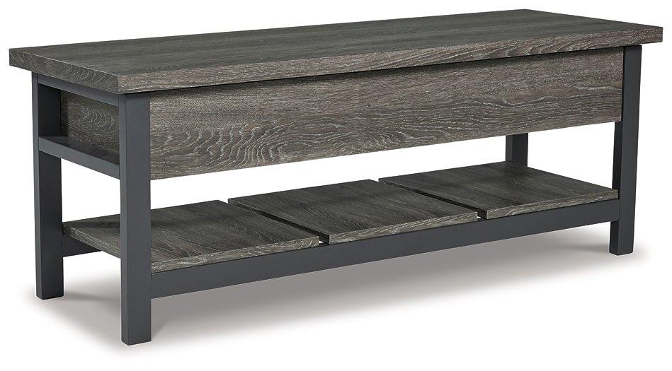 Rhyson Storage Bench - Zara Furniture (Kissimmee,FL)