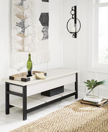 Rhyson Storage Bench - Zara Furniture (Kissimmee,FL)