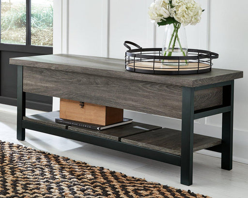 Rhyson Storage Bench - Zara Furniture (Kissimmee,FL)