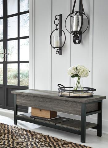 Rhyson Storage Bench - Zara Furniture (Kissimmee,FL)