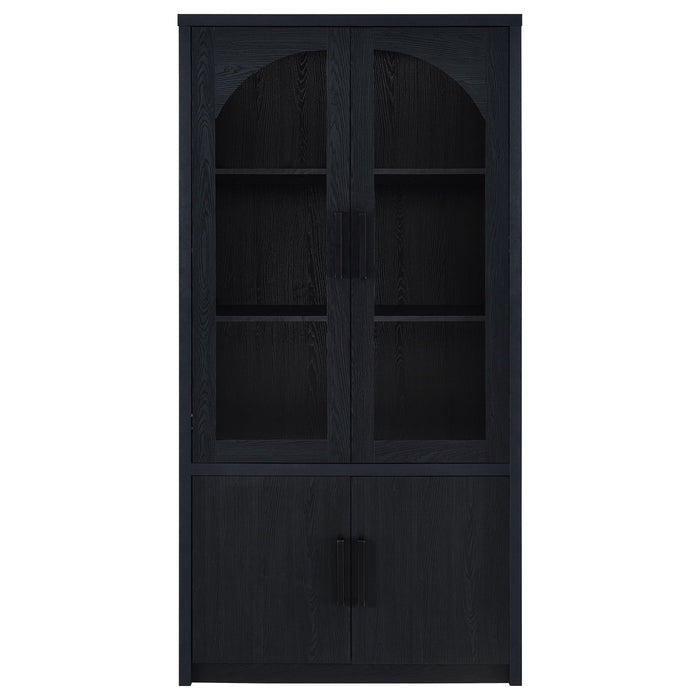 Riva Tall Display Cabinet with LED Lighting