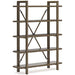 Roanhowe 71" Bookcase - Zara Furniture (Kissimmee,FL)