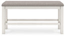 Robbinsdale 49" Counter Height Dining Bench - Zara Furniture (Kissimmee,FL)