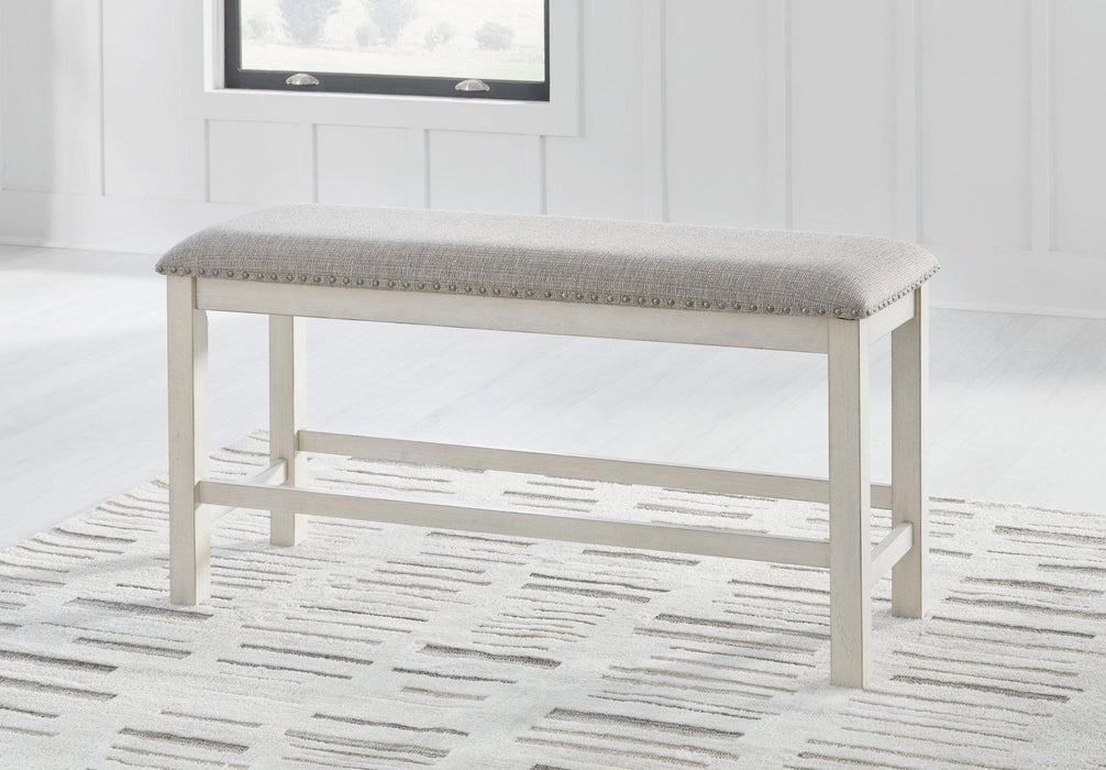 Robbinsdale 49" Counter Height Dining Bench - Zara Furniture (Kissimmee,FL)