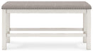 Robbinsdale 49" Counter Height Dining Bench - Zara Furniture (Kissimmee,FL)
