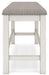 Robbinsdale 49" Counter Height Dining Bench - Zara Furniture (Kissimmee,FL)