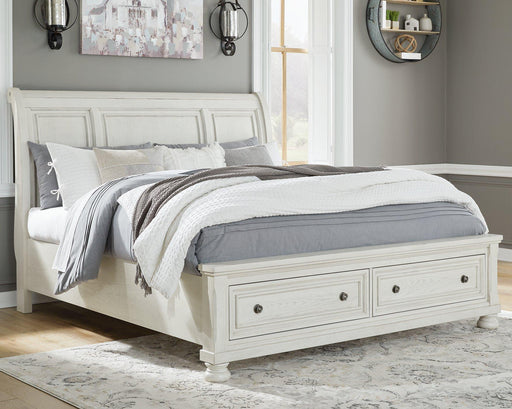 Robbinsdale Bed with Storage - Zara Furniture (Kissimmee,FL)