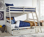 Robbinsdale Bunk Bed with Storage - Zara Furniture (Kissimmee,FL)