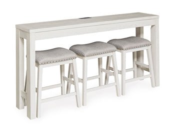 Robbinsdale Counter Height Dining Table and 3 Barstools Set
