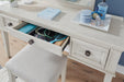 Robbinsdale Mirrored Vanity with Bench - Zara Furniture (Kissimmee,FL)